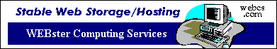 WEBster
Computing Services